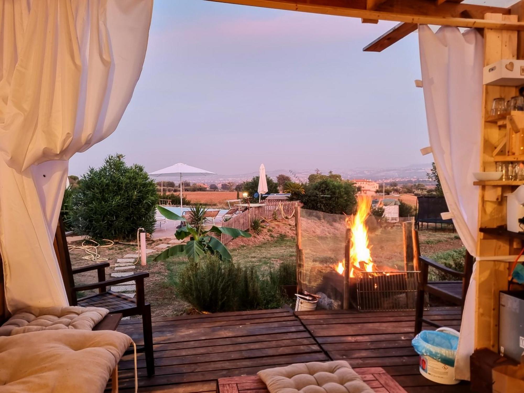 Agriturismo Rosa Antica Monte San Vito Екстериор снимка
